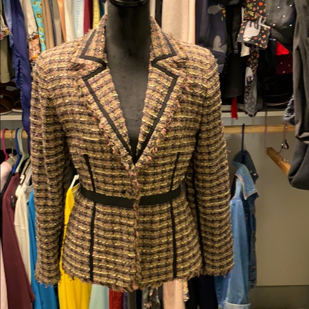 Bisou Bisou tweed blazer